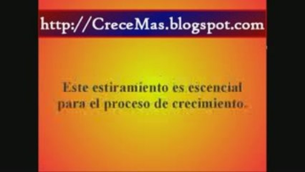 Aumentar Estatura: Semana2_2b. Crecer De Estatura.