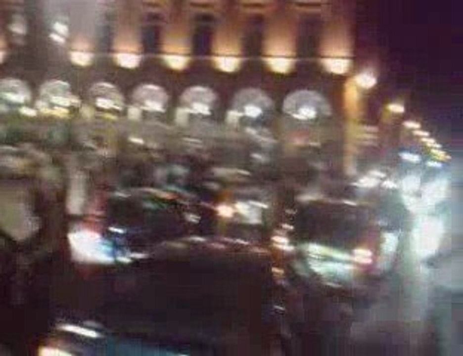 toulouse Place du capitol envahit par des fennecs