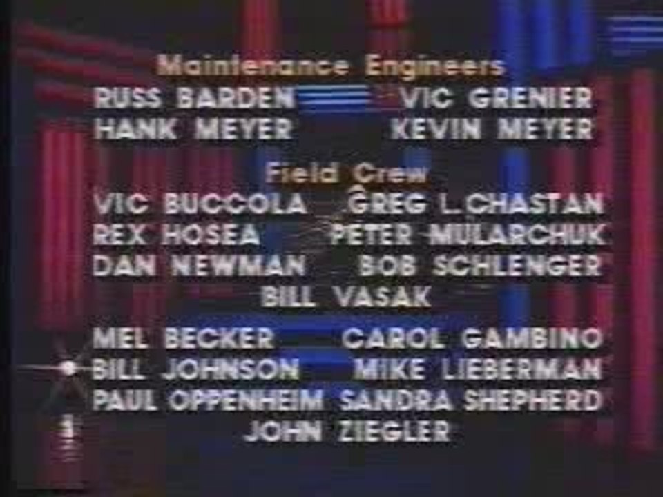 Ent. This Week closing credits / Blue Paramount TV mountain