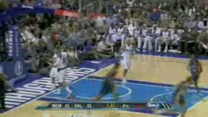 Rudy Gay throws down the alley-oop in transition.