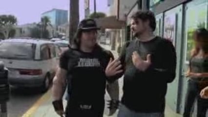 Brütal Legend - Jack & Tim talk on the street