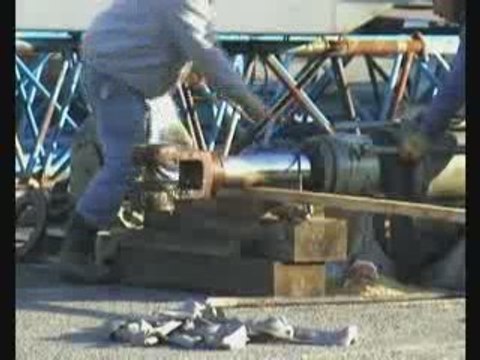 travaux 2009 écluse barrage de la Rance-part1