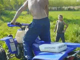 +SPECIAL NICO DANS LA RIVIERE avec janot banshee et janot kx