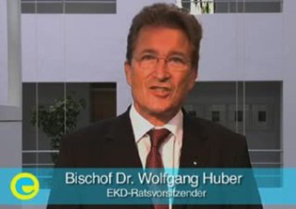 Bischof Wolfgang Huber zu evangelisch.de