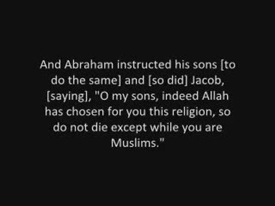 Chapter Cow, Verses 121-141)