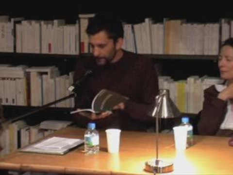 Lecture Arno Calleja Poésie Marseille 2008