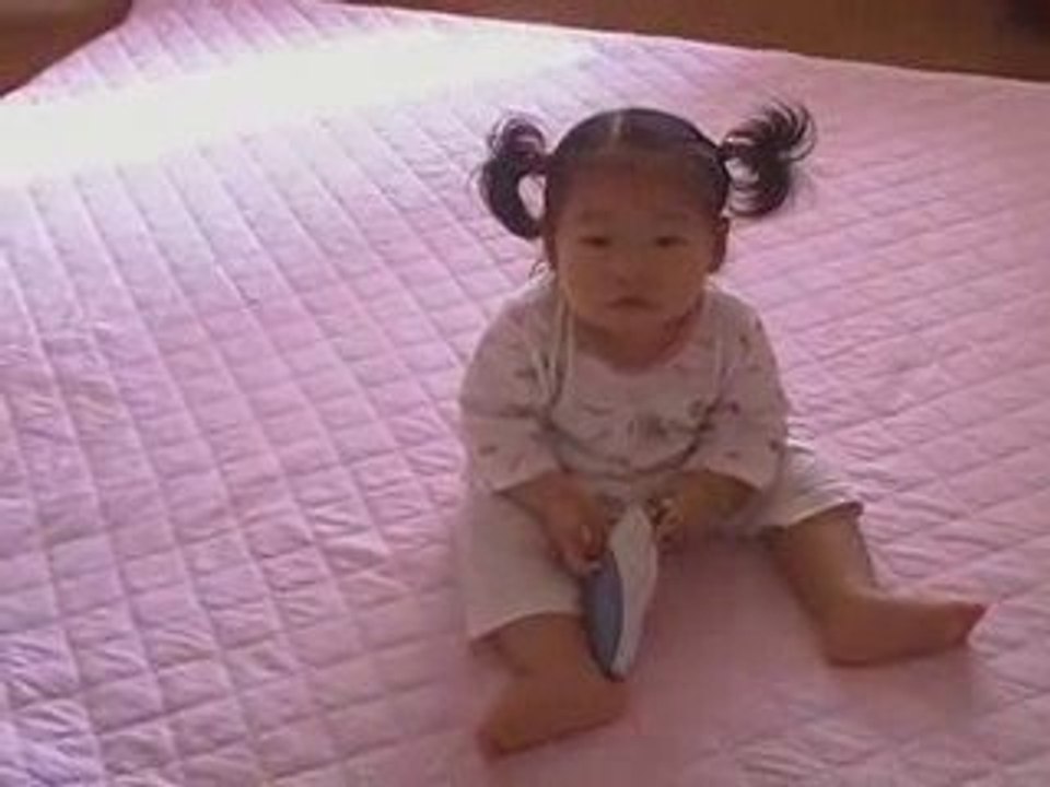 Baby Mideum checking for swine flu