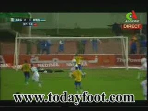 Algeria vs Rwanda 3-1 11/10/2009 But de Karim Ziani Penalty
