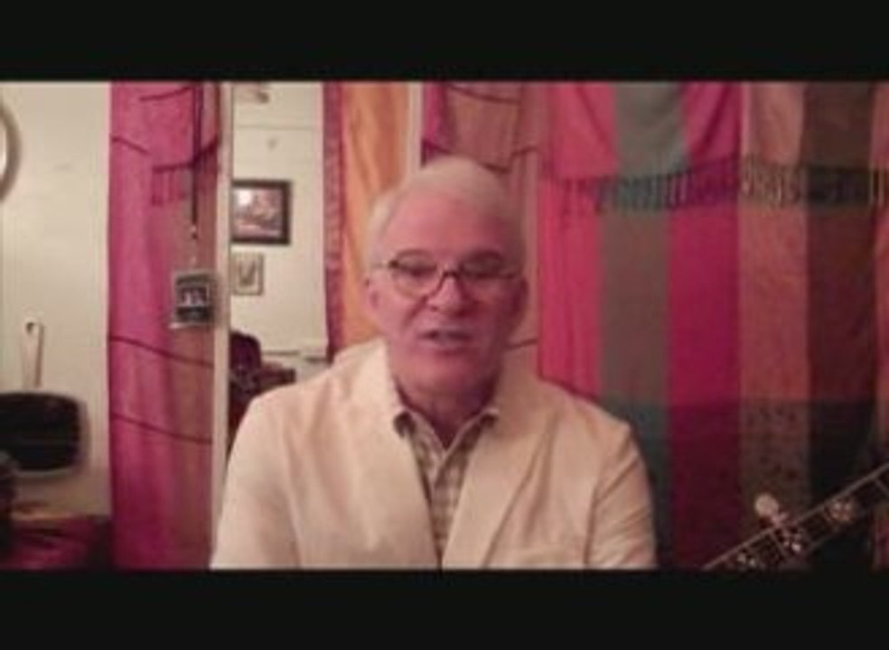 Wally On The Run : A Message from Steve Martin