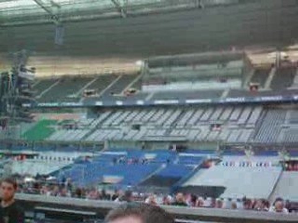 Satde de France Vide en attendant le Concert