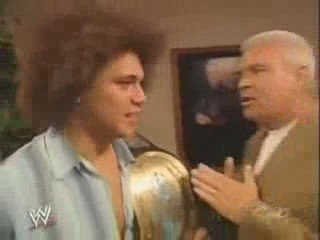 Carlito&Eric bishoff Backstage