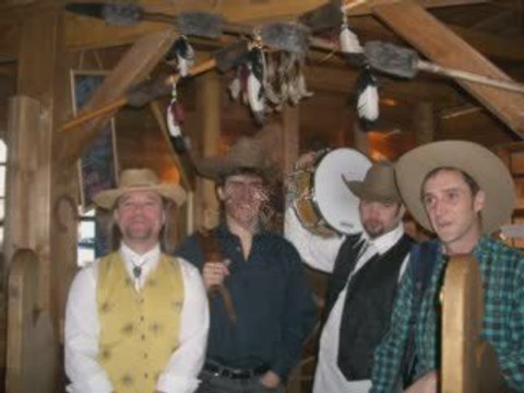 les musiciens de la revue Western Twister