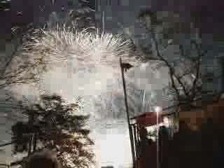 le feu d'artifice A La Rochelle