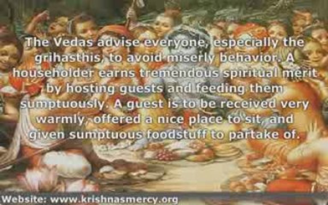 Krishna - Feeding the Hungry