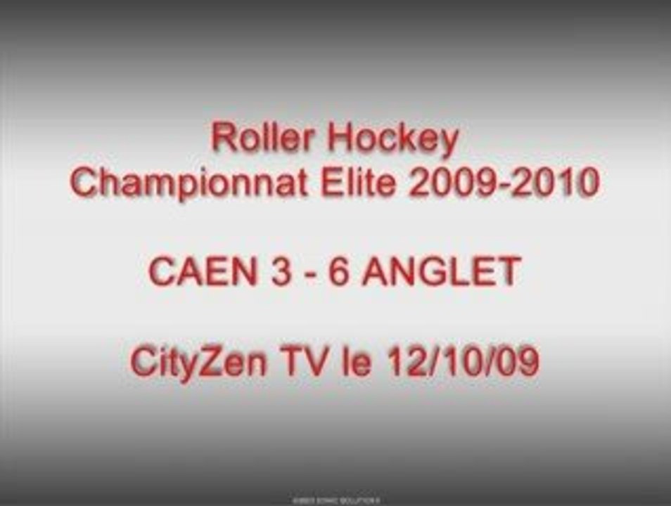Roller Hockey : Caen-Anglet, le 10/10/09