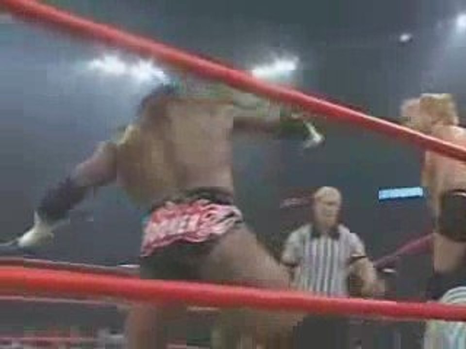 Booker T Vs AJ Styles Vs Christian Cage  tna