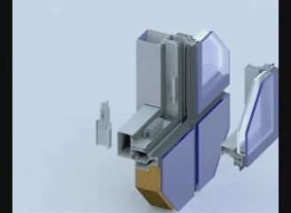 Alutech System Series - Silikon Cephe İçten Kilitleme