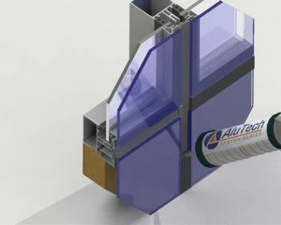 Alutech System Series - Entegre Cephe