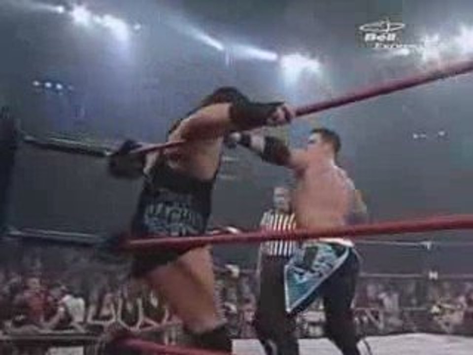 Rhino vs Aj Style (Last Man Standing Match)