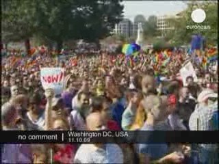 Une marche aux États-Unis pour les droits des gays