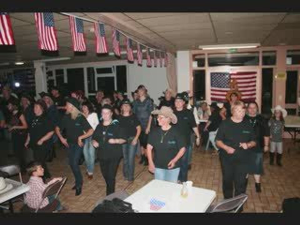 bal country the far west city dancers audruicq le 10/10/09