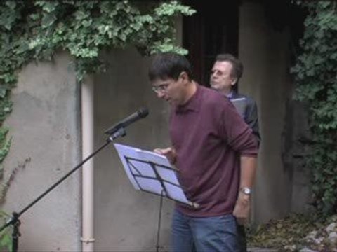 Lecture Olivier Domerg Poésie Marseille 2008