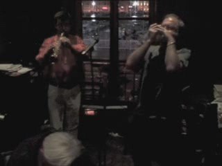 & Julien Blaine en Mr Loyal  Poésie Marseille 2008