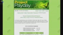 Project Payday Proof MAKING MONEY FOR FREE