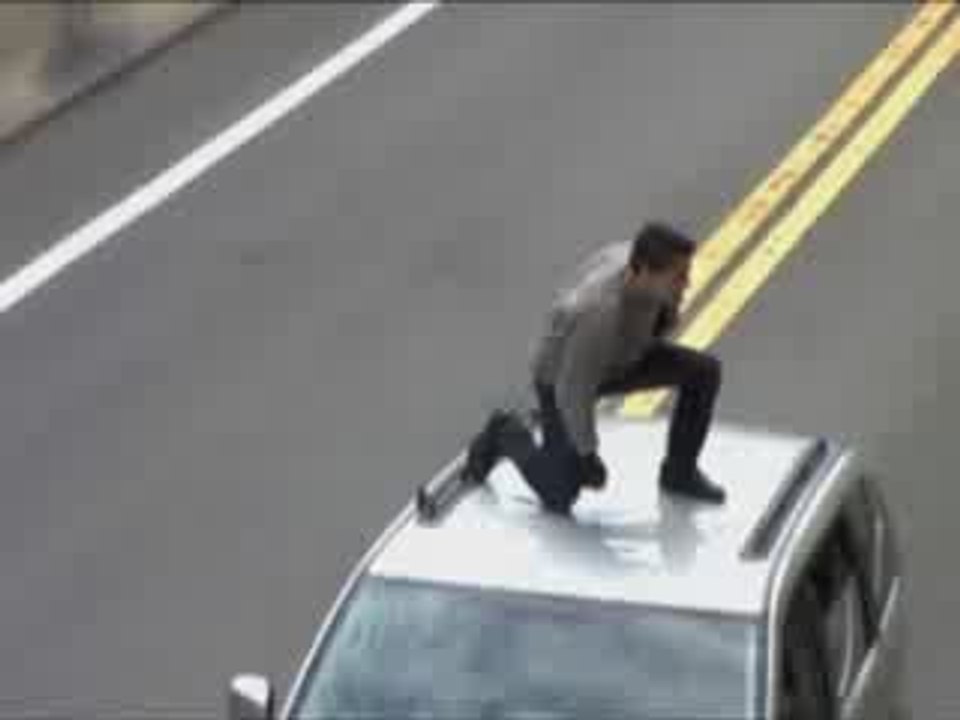 Tom Cruise en plein effort aux côtés de Cameron Diaz!