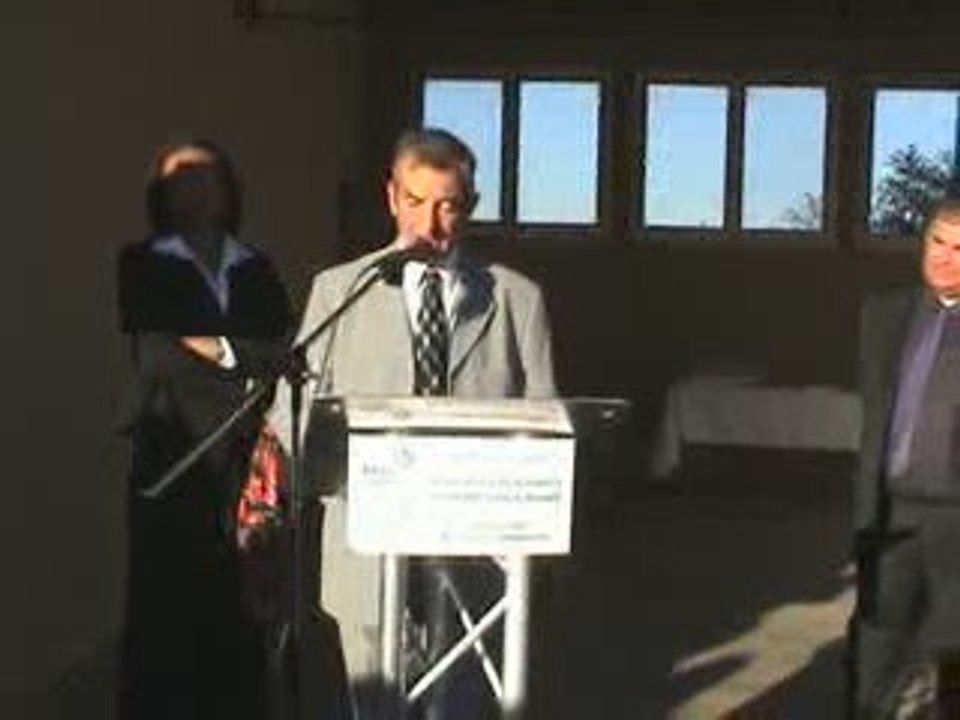 ESAT Valérie Bonafé - Première pierre - Christian Molinier