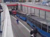 Zderzenie tramwajów w Krakowie