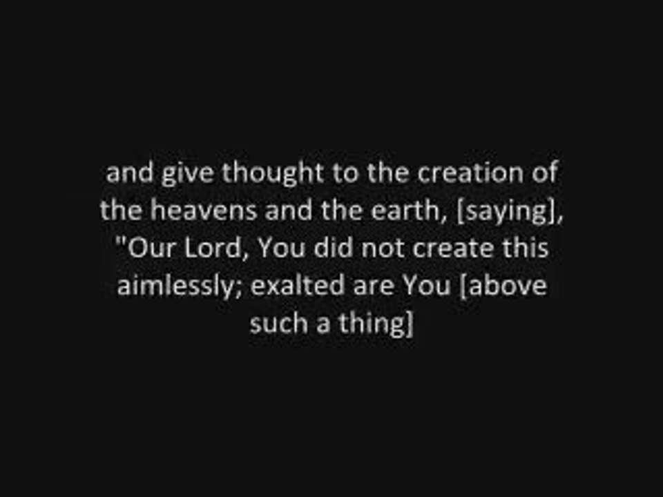 The Qur'an (Chapter 3, Verses 181-200)
