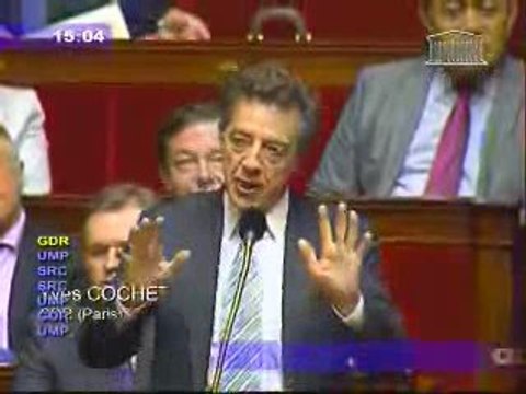 Déchets nucléaires, Yves Cochet 13/10/09 Assemblée nationale