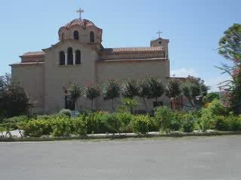 Greece -Rhodes -Faliraki kościół św. Nektariosa