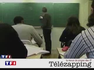 Télézapping : Sarkozy prône le "droit à l'erreur" au lycée