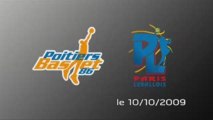 Basket, Pro A : Poitiers - Paris Levallois (2009-2010)