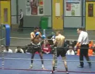 demi-finale France classe B de kick boxing de foued