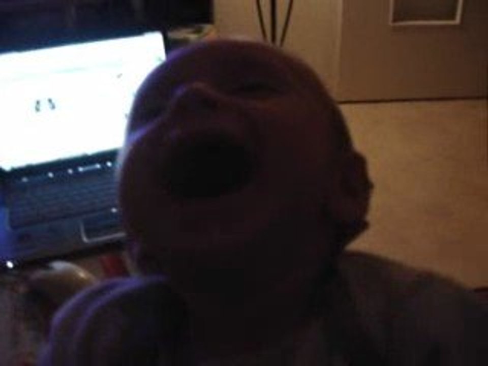 luca, premiers éclats de rire