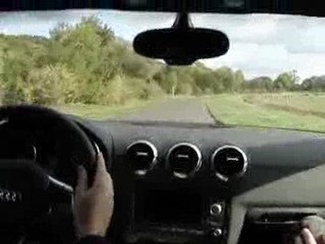 Audi TT-RS accélération