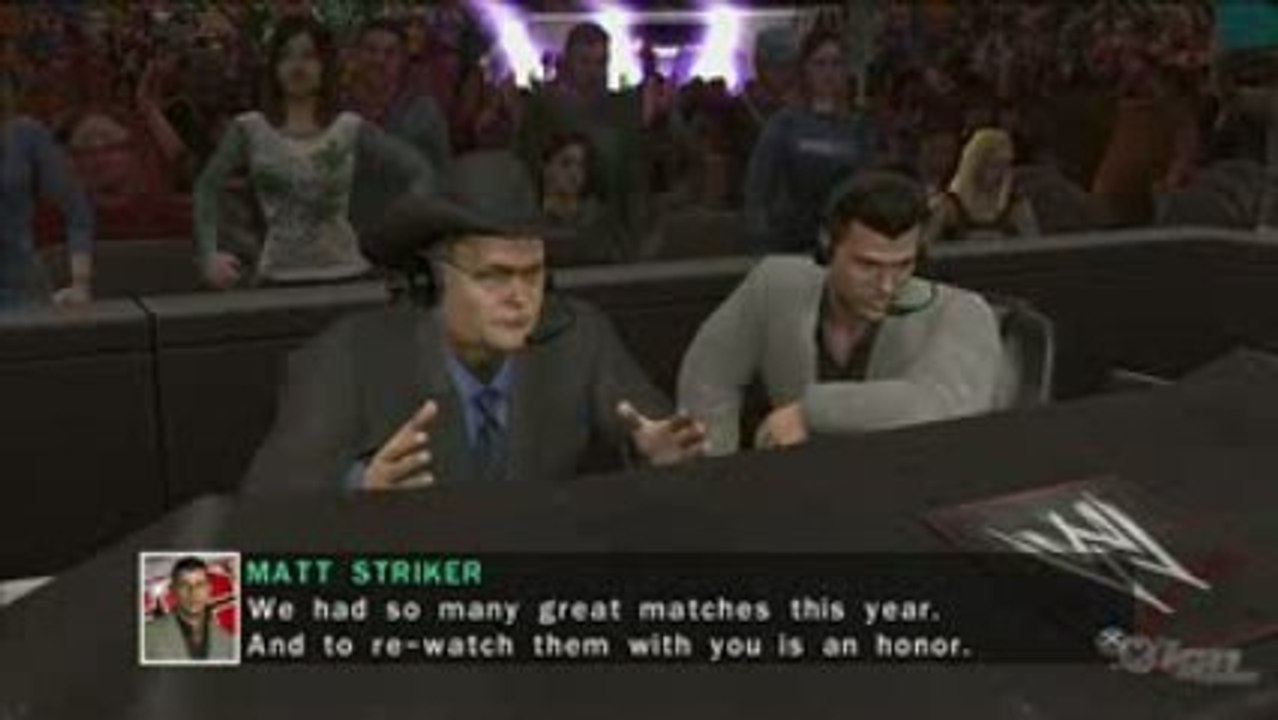 WWE SmackDown vs. Raw 2010: Concepteur Histoire Ross-Striker