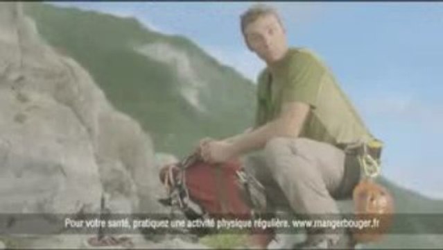 Pub Oublier le Cantal escalade - Coupsdepub.com