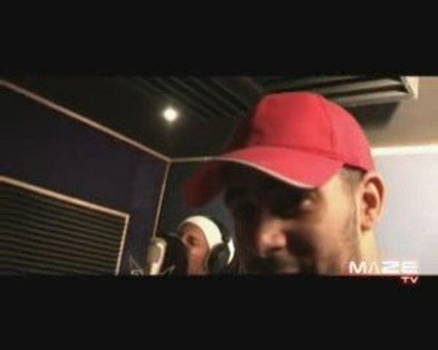 DJ MAZE BIG RED & JMI SISSOKO EN STUDIO INTERNATIONAL CREW