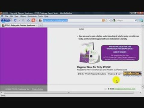 Polycystic Ovarian Syndrome - PCOS Challenge Expert Series
