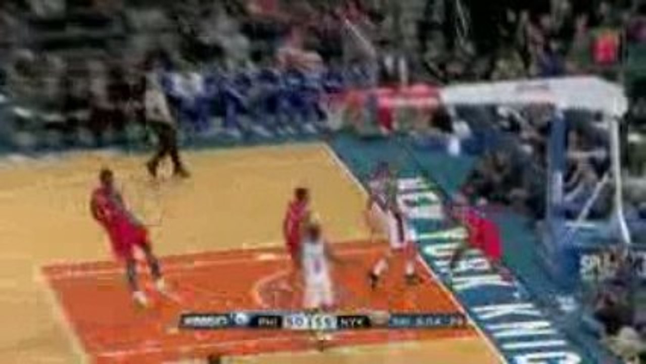 NBA Thaddeus Young takes the pass and finishes with authorit