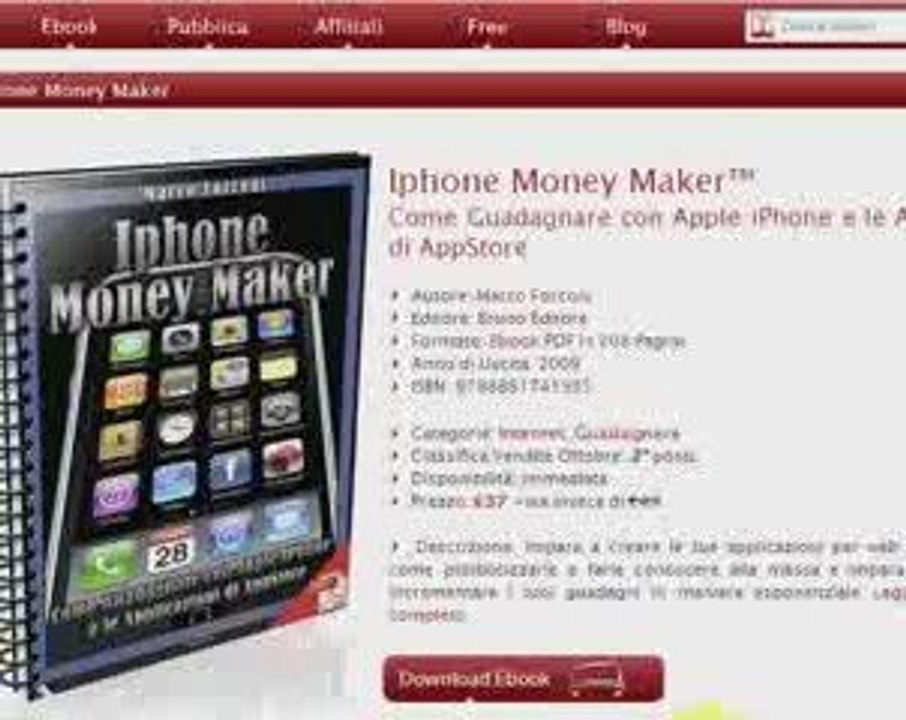 BRUNO EDITORE - Iphone Money Maker - Marco Forconi
