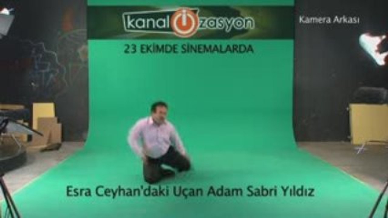 Kanal(i)zasyon Filmi - Uçan Adam Sabri Kamera Arkası