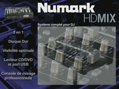 Systeme pour DJ Numark HDMIX (La Boite Noire)