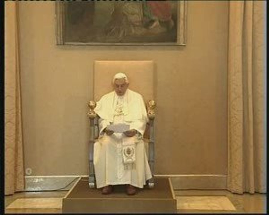 Message du Pape Benoît XVI - septembre 2009
