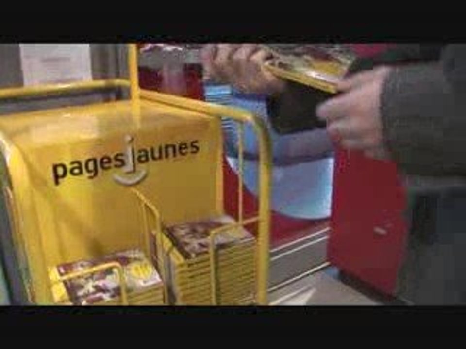 Les Pages jaunes au Stade de France