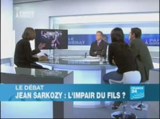 Jean Sarkozy   l’impair du fils     France 24 Part1